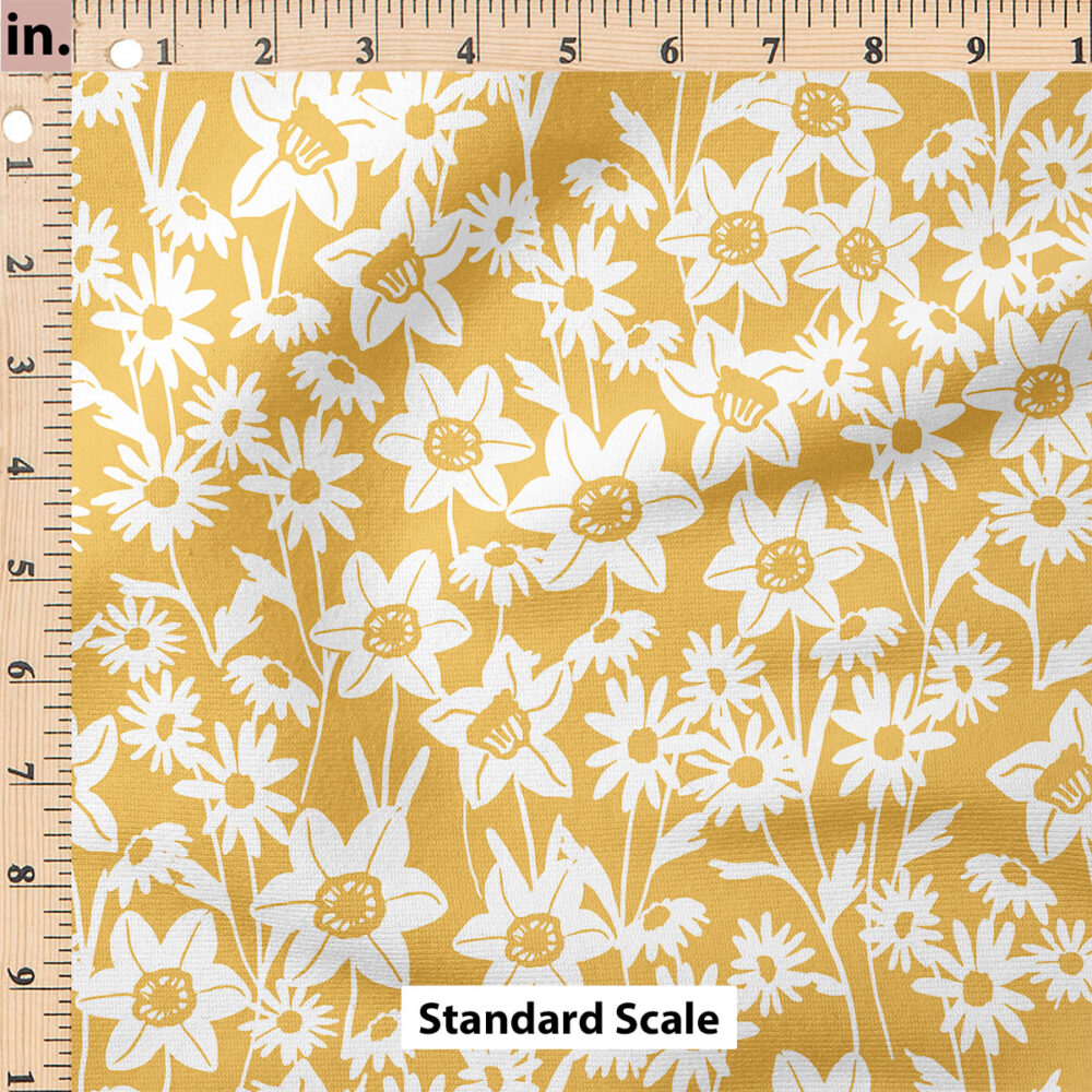 Ruler Scale for Daffodil Garden (Sunshine) by Indy Bloom Design